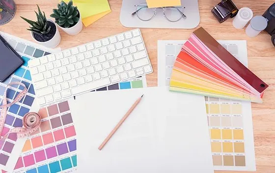 Color swatches and design tools